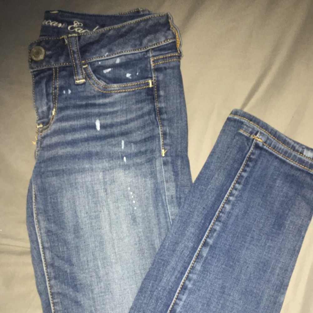 🎂 Light blue skinny jeans